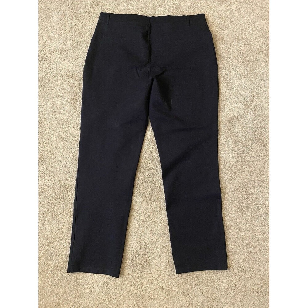 Mario Serrani Comfort Stretch Pull On Slim-Fit Career Pants Women’s Size M